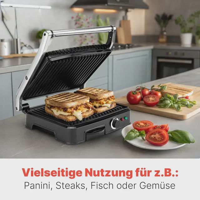 Bomann Panineuse 2 000 W gril à panini KG 2242 CB