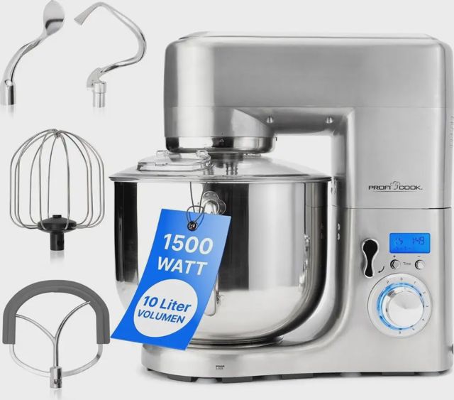 ProfiCook Robot Cuisine PC-KM1096 Inox 10 L