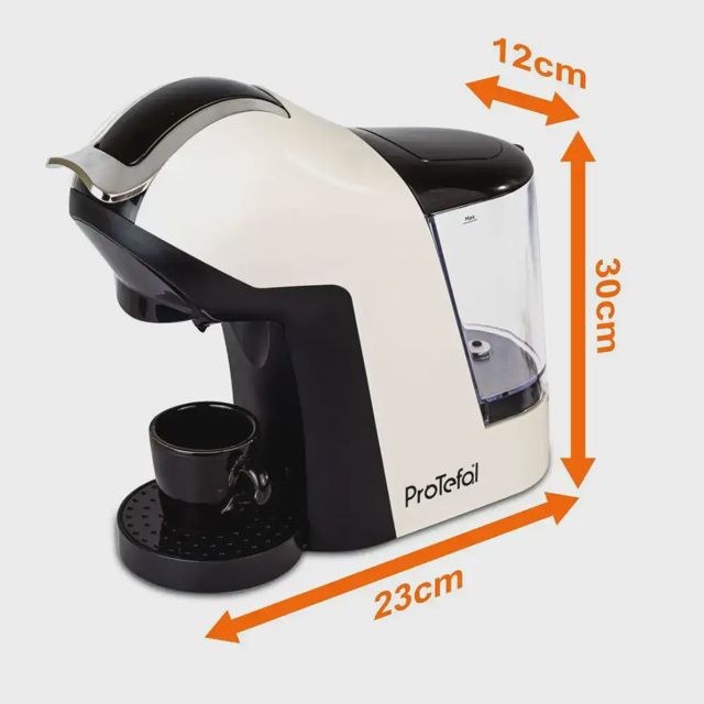 Protefal machine à café cafetiere 20 bars 4 en 1 EM-308 B