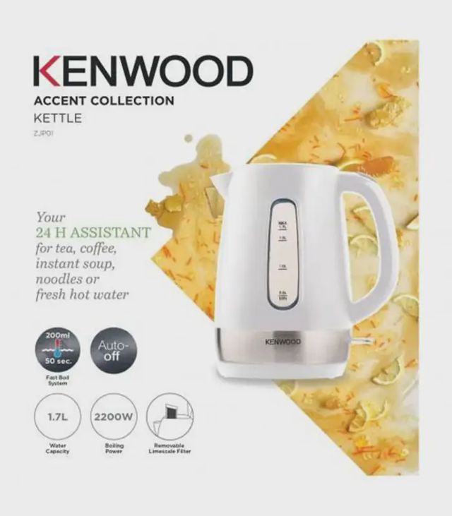 Kenwood Bouilloir sans fil ZJP01A0WH 1.7l blanc