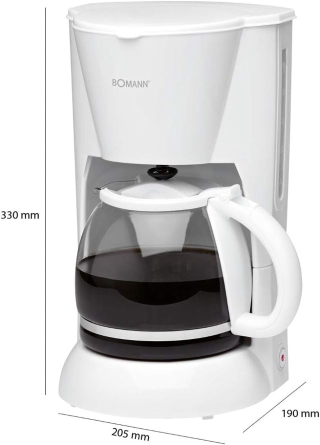 Bomann cafetière machine à café KA183CB
