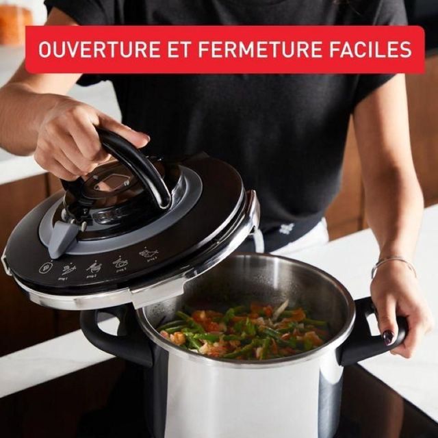 Seb cocotte clipso+ chef 10L 4Programmes
