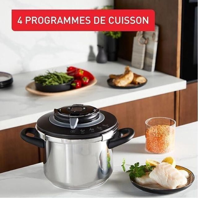 Seb cocotte clipso+ chef 10L 4Programmes