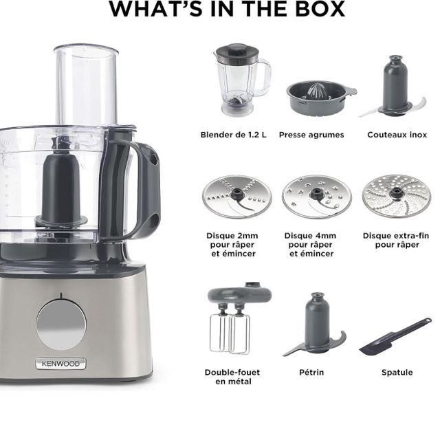 Kenwood Robot multifonction 2.1 L 800 W FDM301SS
