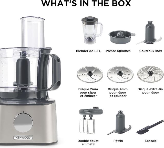 Kenwood Robot multifonction 2.1 L 800 W FDM301SS