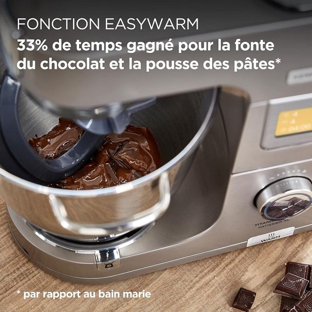 Kenwood pétrin pâtisserie titanium1400w KWL90.344SI