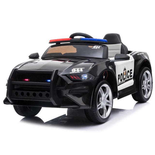 Voiture de Police électrique pour Enfants 12V