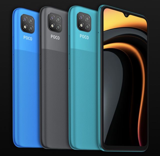 POCO C3 4GB RAM , 64GB storage