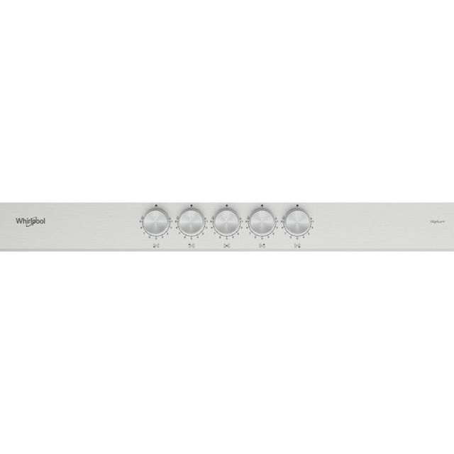 Whirlpool plaque gaz 5 feux 75cm GMWL 728/IXL