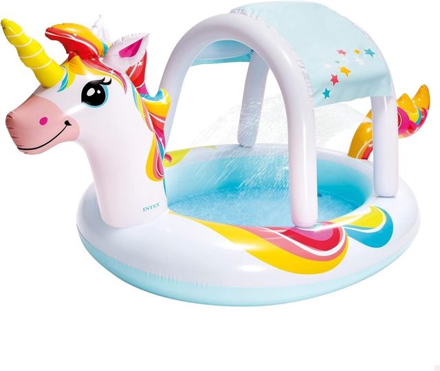 Intex 58435NP Piscine gonflable Licorne 254x132x109cm