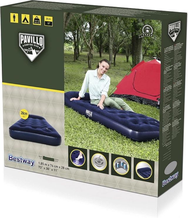 Bestway 67223 Matelas gonflable 1 place 185x76x28cm