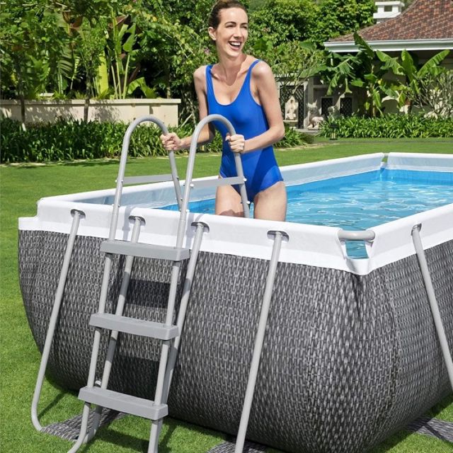 Bestway échelle pour piscine 107cm 58335