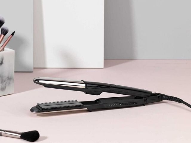 BaByliss lisseur vapeur en métal pur 2 en 1 ST495E