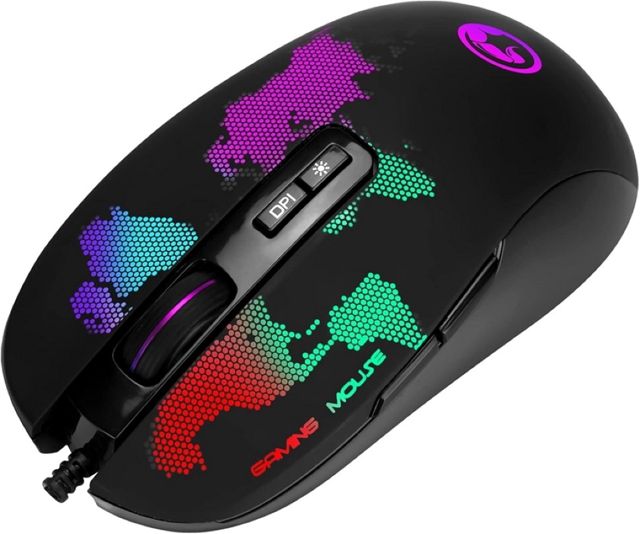 Souris Gaming 4800DPI RGB MARVO Scorpion M422