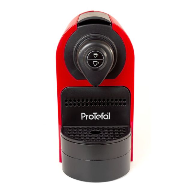 Protefal Machine à café Capsule 1400W EM-201C Rouge