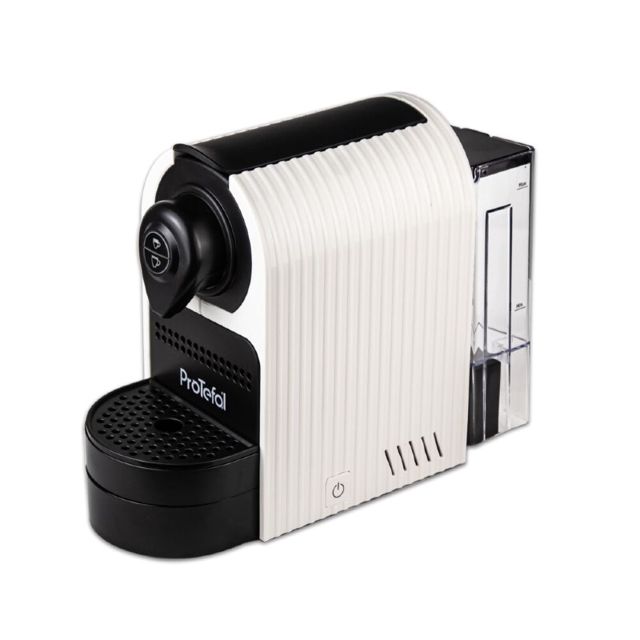 Protefal Machine à café Capsule 1400W EM-201C Blanc