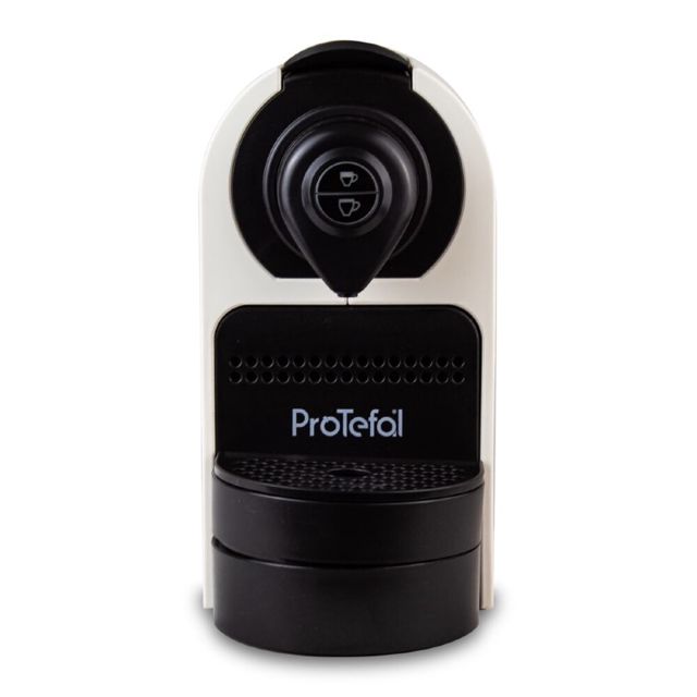 Protefal Machine à café Capsule 1400W EM-201C Blanc