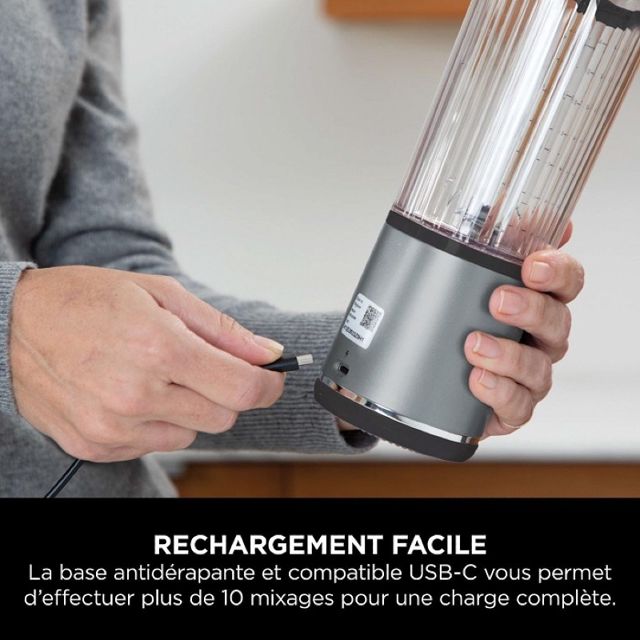 Ninja Blender portable sans fil Blast Noir BC151EUBK