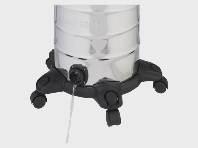 Parkside PWD 25 C4 Aspirateur Eau Poussière 1400W 25L Inox