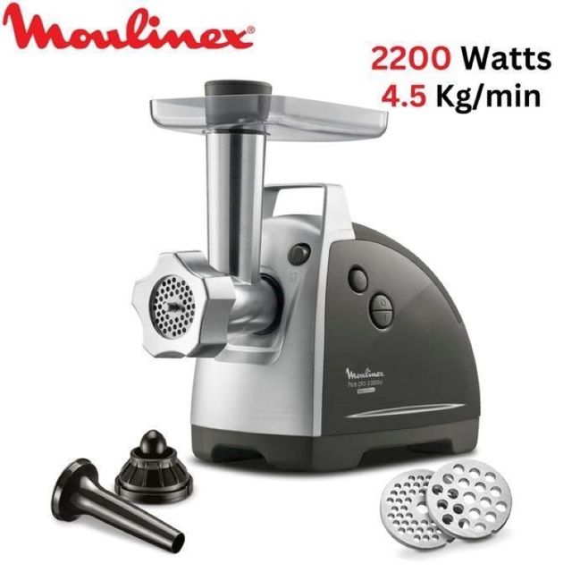 Moulinex Hachoir viande 220W HV8 ME620132 Noir