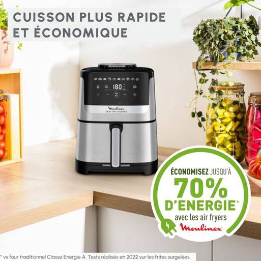 Moulinex Friteuse Easy Fry Silence 5L Air fryer EZ552DF0