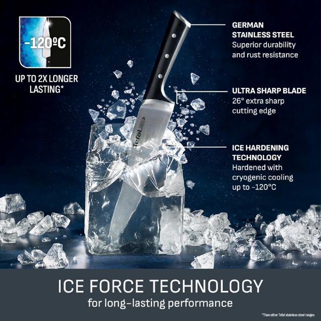 Tefa couteaux de cuisine Ice Force 10 Piece K232SA04