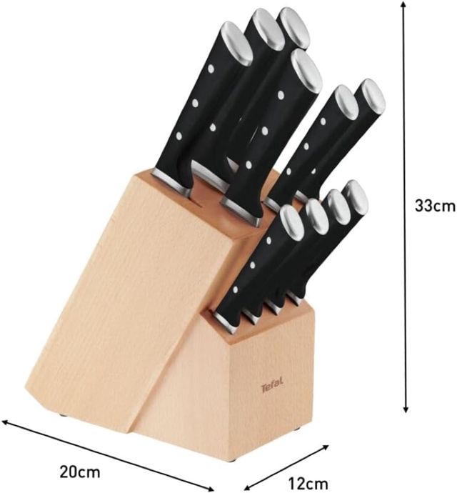 Tefa couteaux de cuisine Ice Force 10 Piece K232SA04