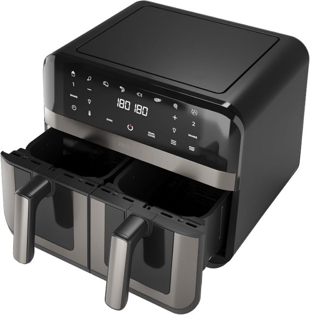 AIWA Friteuse airfryer Futago AFR-9000 double baque 9l