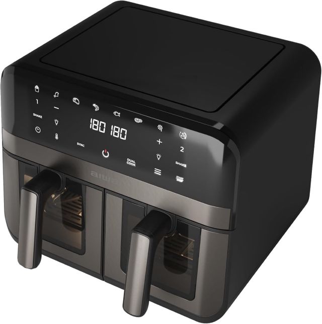 AIWA Friteuse airfryer Futago AFR-9000 double baque 9l