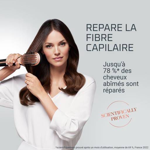 Rowenta Brosse Vapeur Hair Therapist CF9940F0