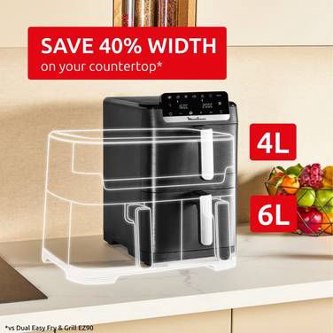 Moulinex friteuse Air Fryer Crispy Stack 10 L EZ7528F