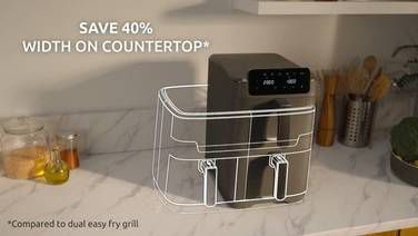 Moulinex friteuse Air Fryer Crispy Stack 10 L EZ7528F