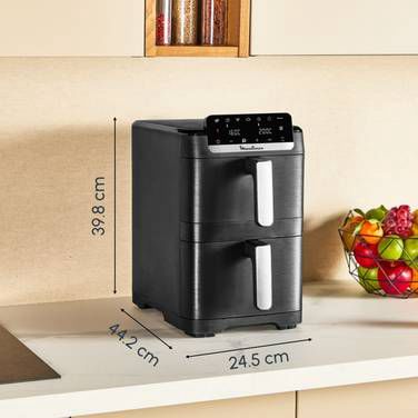Moulinex friteuse Air Fryer Crispy Stack 10 L EZ7528F