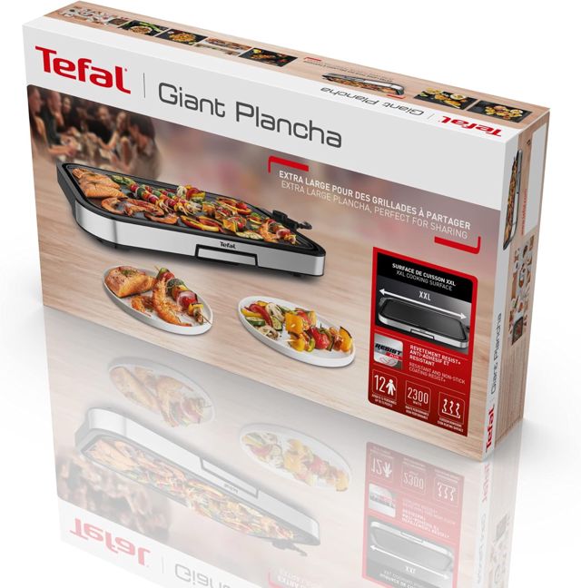 Tefal plancha grill 12 personnes 2300W XXL CB631D10
