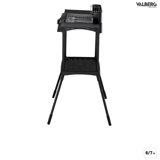 VALBERG Barbecue electrique sur pied VAL-EL2200