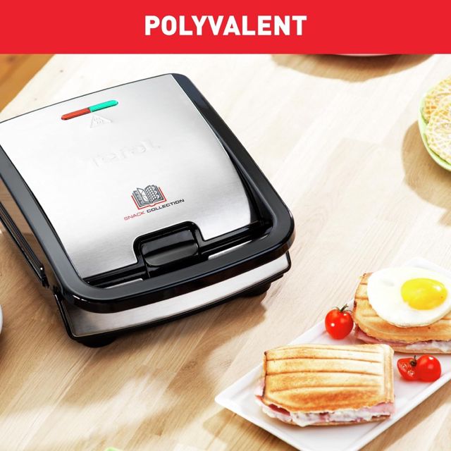Tefal snack collection gaufrier 4en1 sw854d16