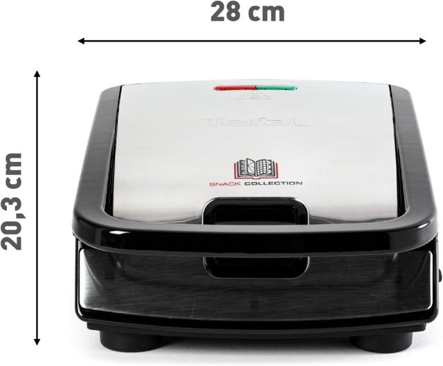 Tefal snack collection gaufrier 4en1 sw854d16