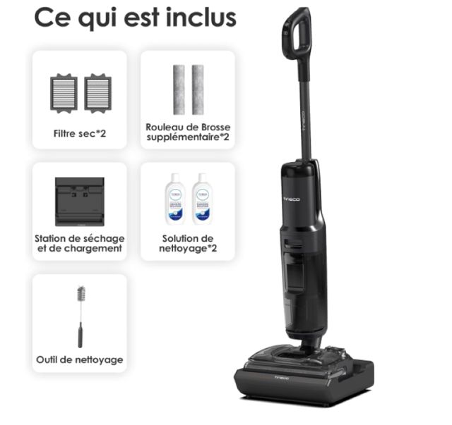 Tineco Floor One S7 Stretch Ultra Aspirateur Laveur
