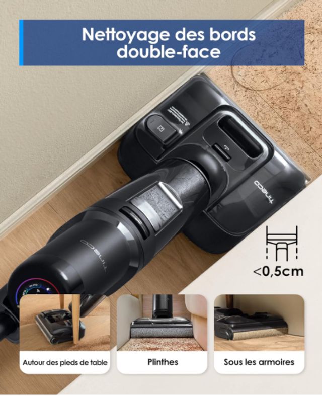 Tineco Floor One S7 Stretch Ultra Aspirateur Laveur