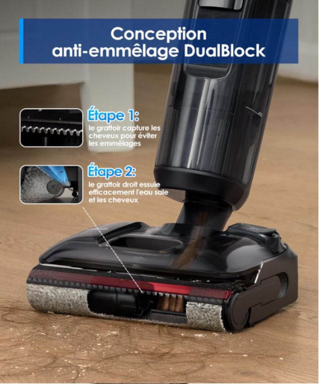 Tineco Floor One S7 Stretch Ultra Aspirateur Laveur
