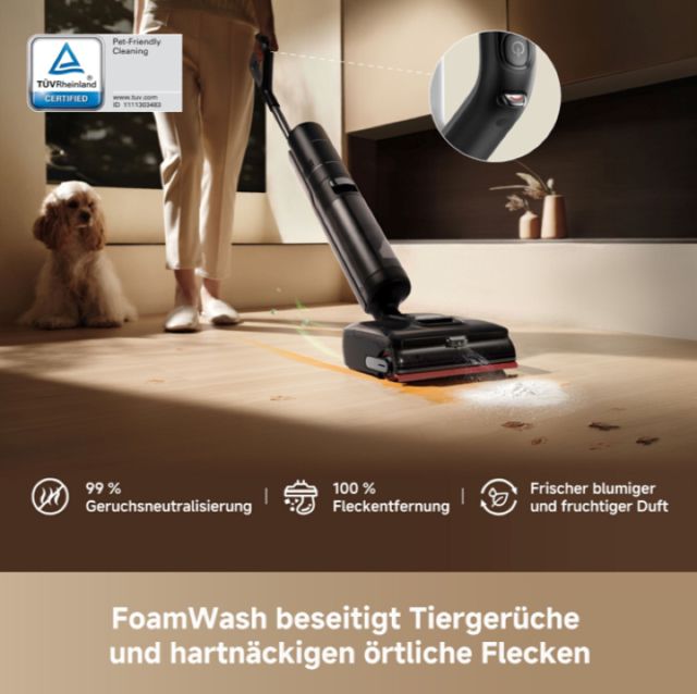 Dreame H15 Pro FoamWash aspirateur laveur