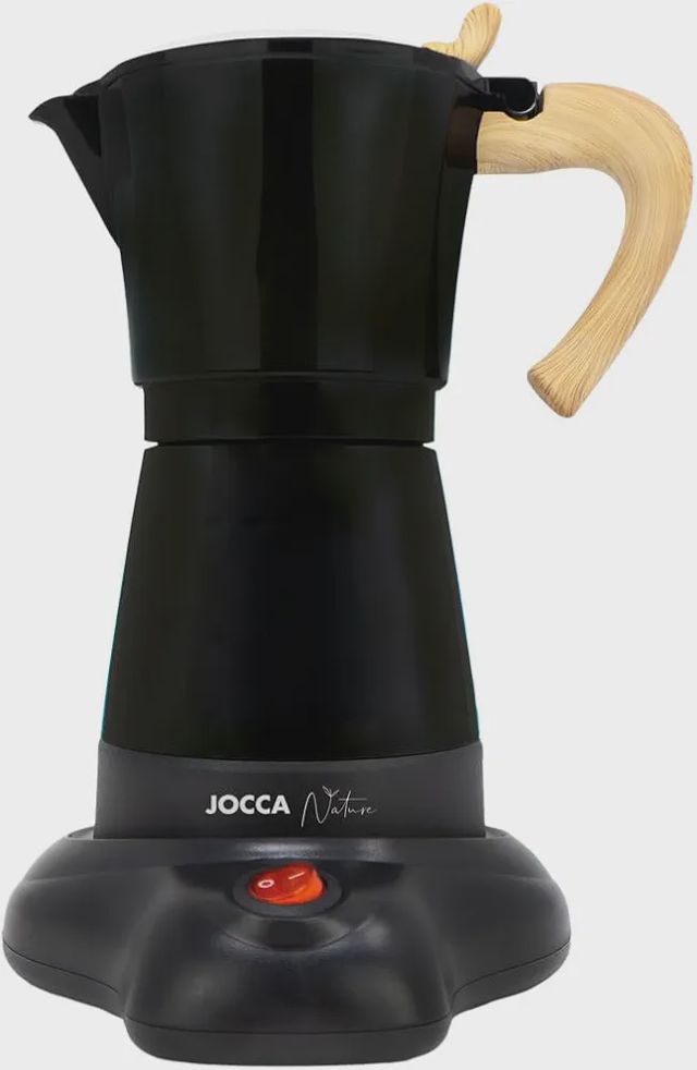 Jocca Cafetière Italienne Électrique Nature Line 6 Tasses