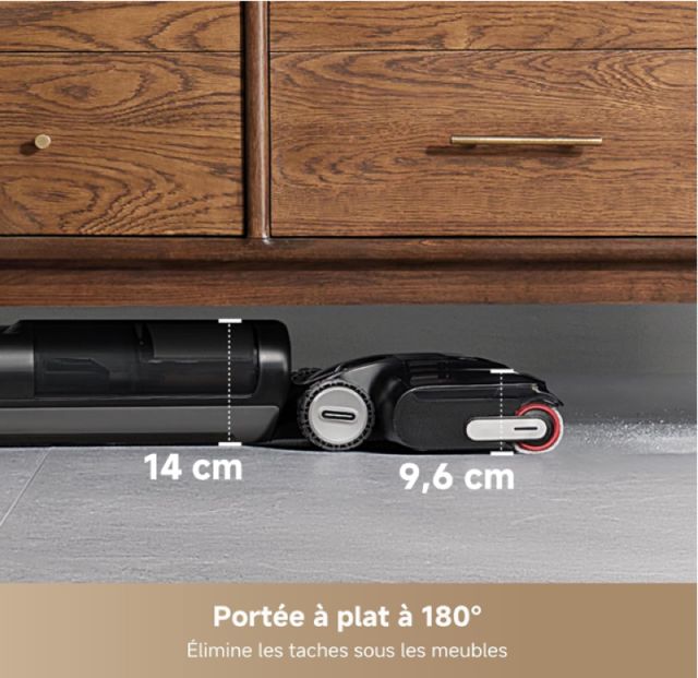 Dreame H12 Pro FlexReach Aspirateur laveur intelligent