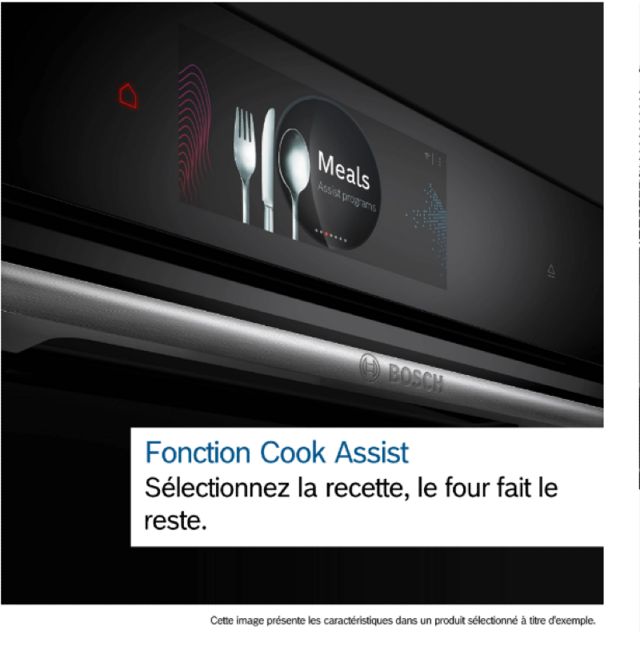 Bosch Série 8 HBG7741B1F Four encastrable 71L Pyrolyse
