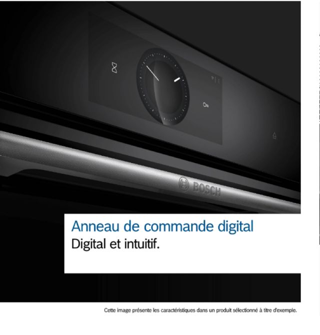 Bosch Série 8 HBG7741B1F Four encastrable 71L Pyrolyse