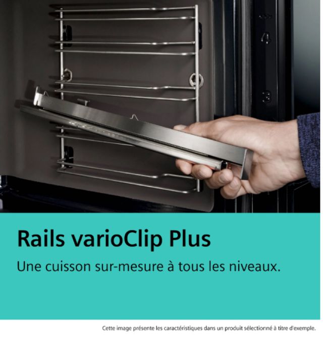 Siemens Four iQ700 HR976GMB1 Vapeur Pyrolyse 71L Encastrable