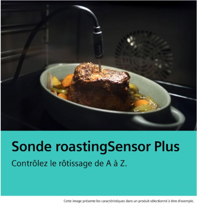 Siemens Four iQ700 HR976GMB1 Vapeur Pyrolyse 71L Encastrable
