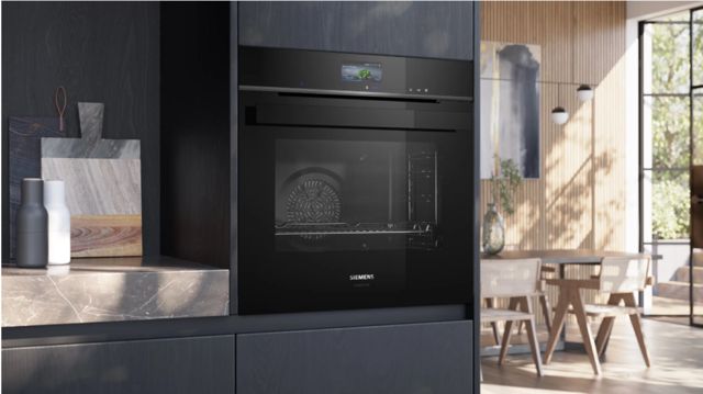 Siemens Four iQ700 HR976GMB1 Vapeur Pyrolyse 71L Encastrable