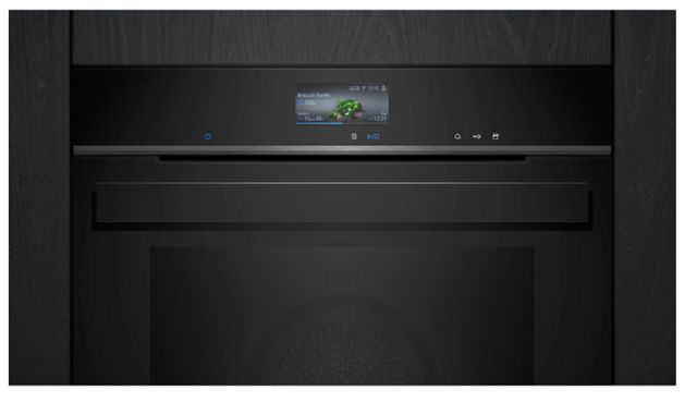 Siemens Four iQ700 HR976GMB1 Vapeur Pyrolyse 71L Encastrable