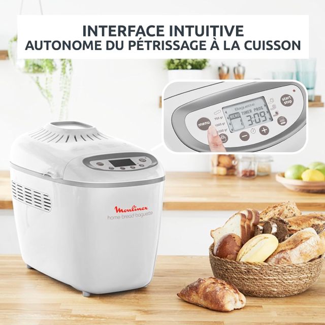 Machine a Pain Moulinex ow610110 home bread baguette